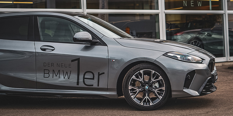 Der BMW 1er in Kempten, Immenstadt, Oberstdorf und Leutkirch