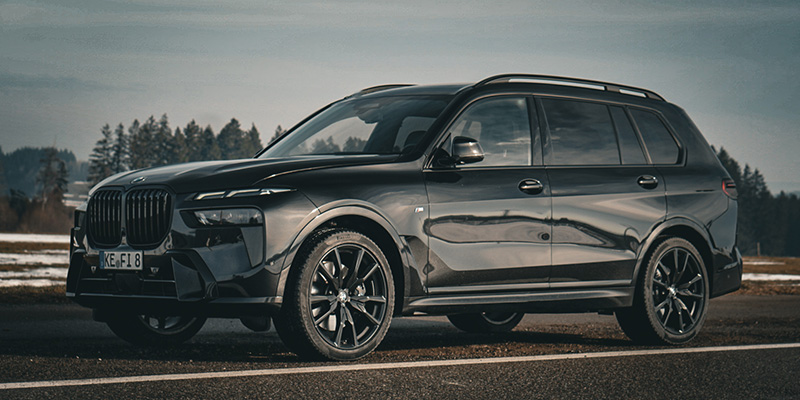 Der BMW X7 in Kempten, Immenstadt, Oberstdorf und Leutkirch
