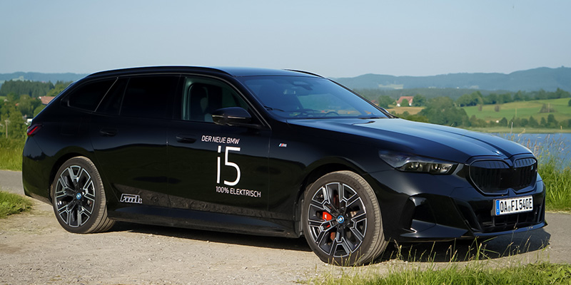 Der BMW i5 in Kempten, Immenstadt, Oberstdorf und Leutkirch