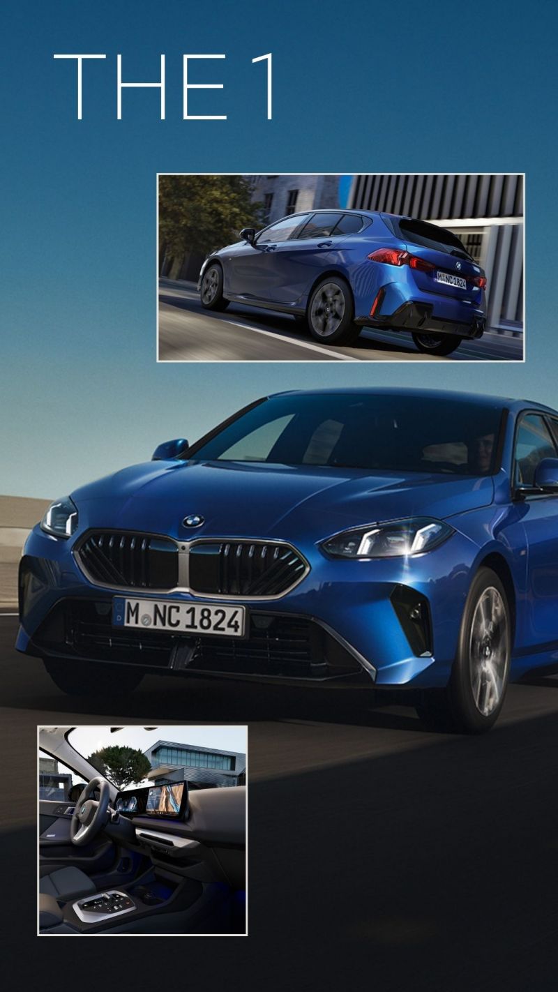 BMW 1er mit M Sport Design. Jetzt ab 379 EUR leasen