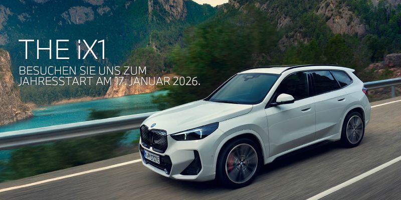 Der BMW iX1, buchen Sie jetzt Ihre Probefahrt.