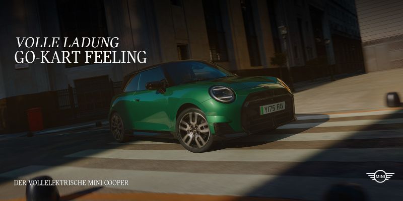 Der vollelektrische MINI Cooper im Allgäu