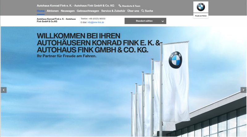 BMW Partnerseite Autohaus Fink GmbH & Co. KG