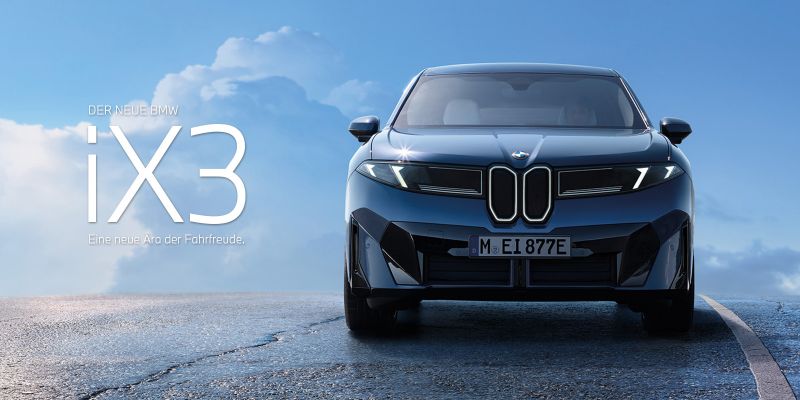 der neue BMW iX3. Eine neue Ära der Fahrfreude.