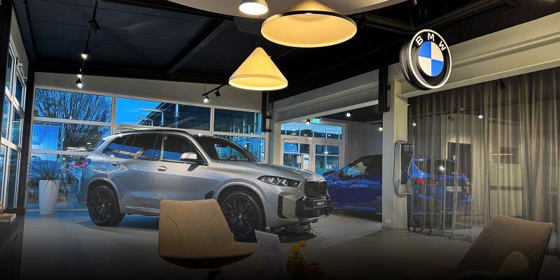 BMW Showroom Autohaus Fink GmbH & CO KG in Kempten