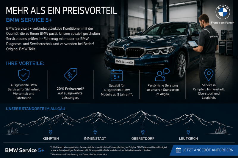 Übersicht Service 5+ Übersicht Service 5+