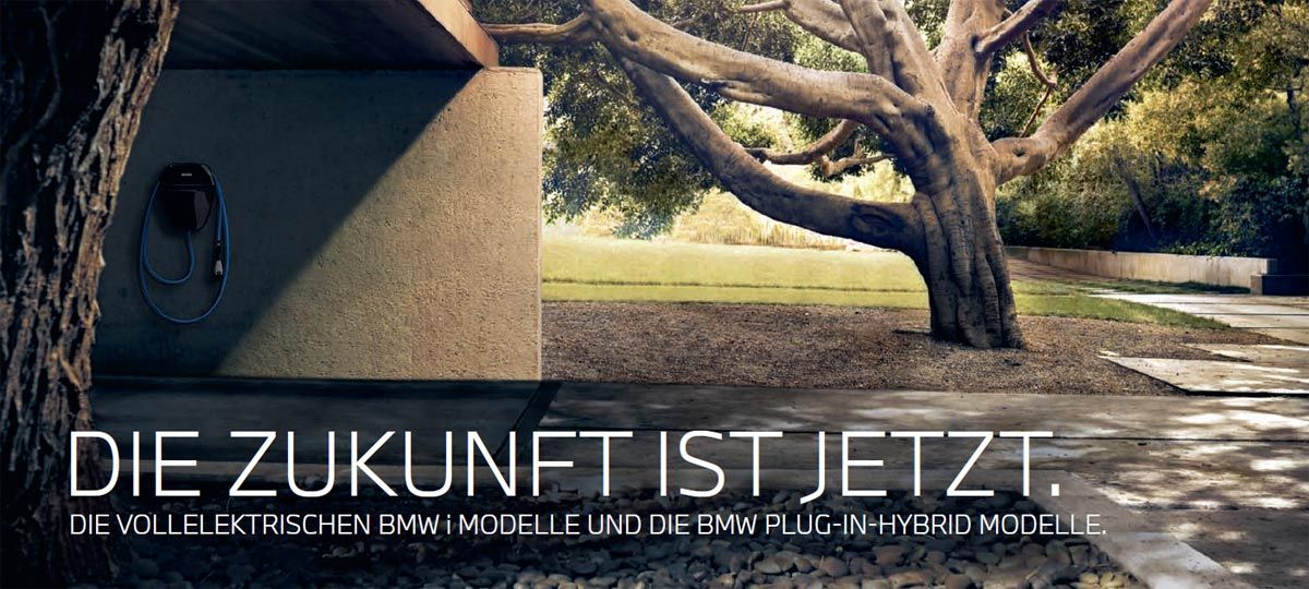 DIE VOLLELEKTRISCHEN BMW i MODELLE UND DIE BMW PLUG-IN-HYBRID MODELLE.