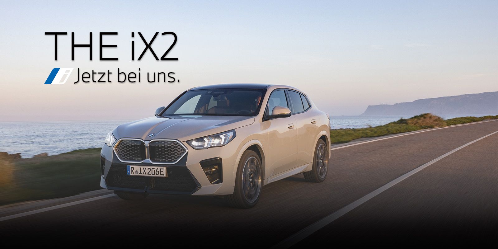 Der vollelektrische BMW iX2. Jetzt Probe fahren. Der vollelektrische BMW iX2. Jetzt Probe fahren.