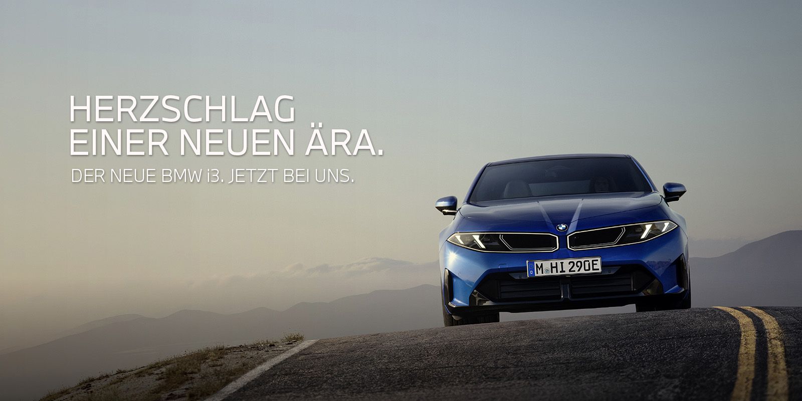 Der neue BMW i3 bringt die Fahrfreude der BMW 3er Reihe in das elektrische Zeitalter. Jetzt erleben im Allgäu.