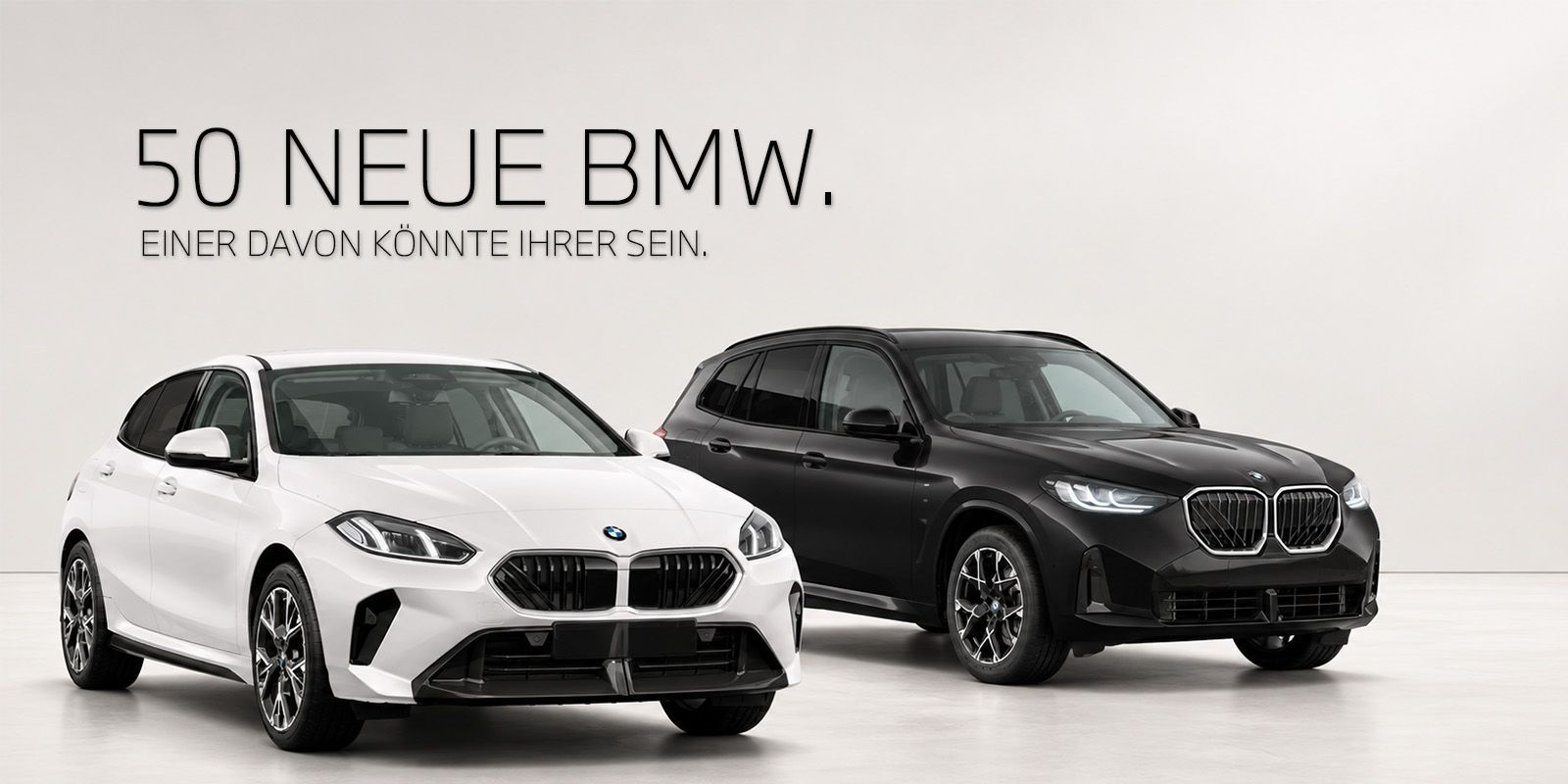 50 neue BMW im Allgäu. Welcher wird Ihrer sein?