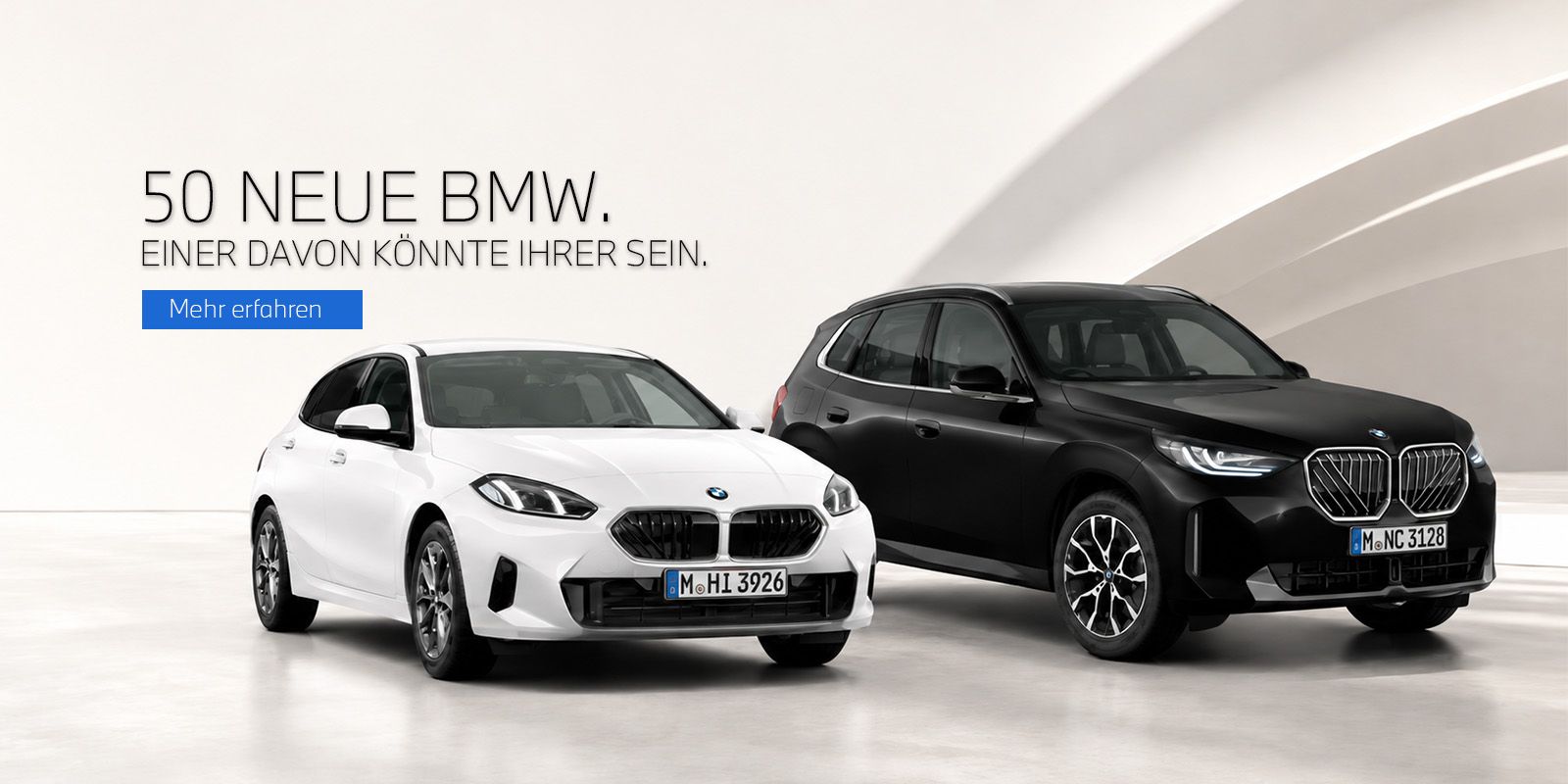 50 neue BMW im Allgäu. Einer könnte Ihrer sein.
