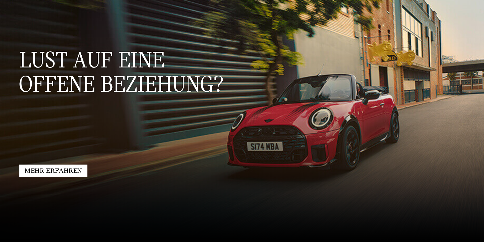 Das neue MINI Cooper Cabrio.
